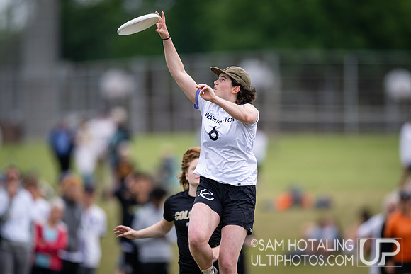 Highlights from quarterfinals during USAU DI College Championships at Heritage Oak Park