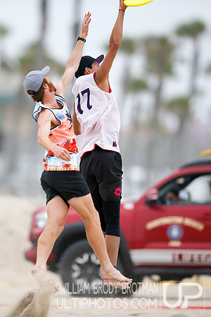 Day 1 of 2023 USA Ultimate Beach Championships.