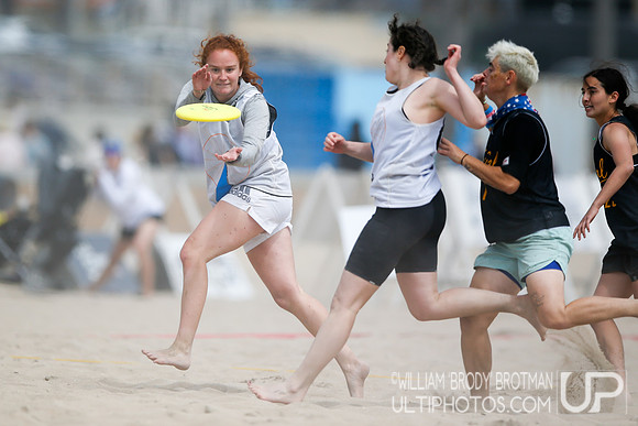 Day 2 of 2023 USA Ultimate Beach Championships.