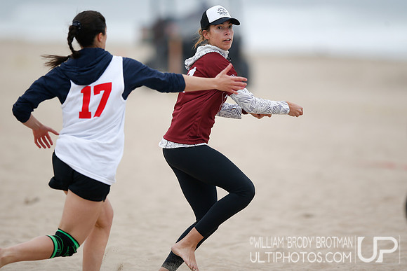 Day 1 of 2023 USA Ultimate Beach Championships.