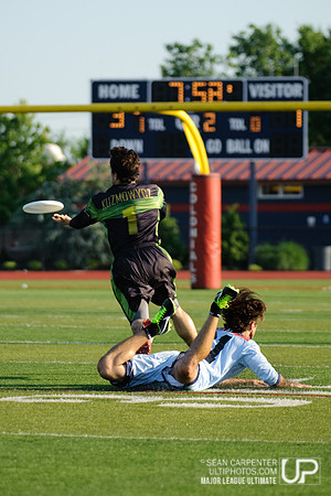 MLU Spinners Vs. Rumble