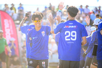 Men’s semifinals during World Ultimate Championships at Runaway Bay Sports Precinct