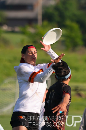 Pool play at USAU D1 College Championships
