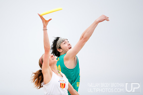 Day 2 of 2023 USA Ultimate Beach Championships.