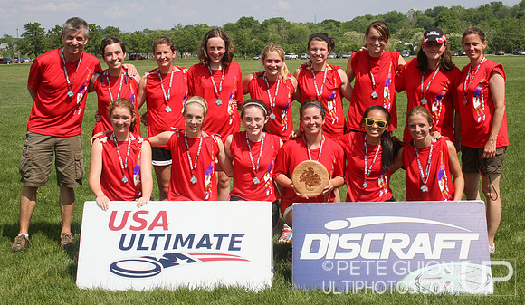 USAU HS Centrals Girls Division Finalists