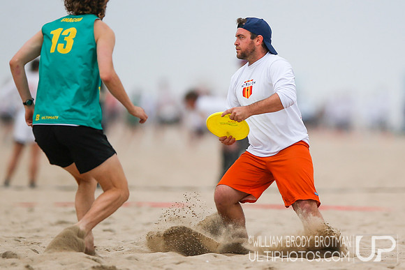 Day 2 of 2023 USA Ultimate Beach Championships.