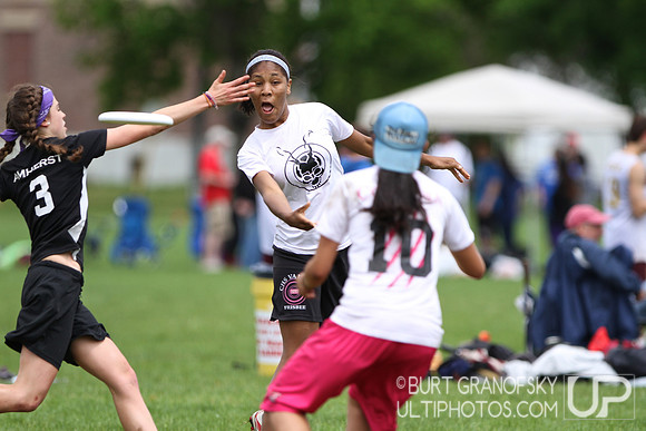 USAU 2013 HS Northeasterns -- Sunday, Girls Quarterfinals
