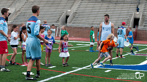 Kid's Clinic - 2013 MLU National Champs