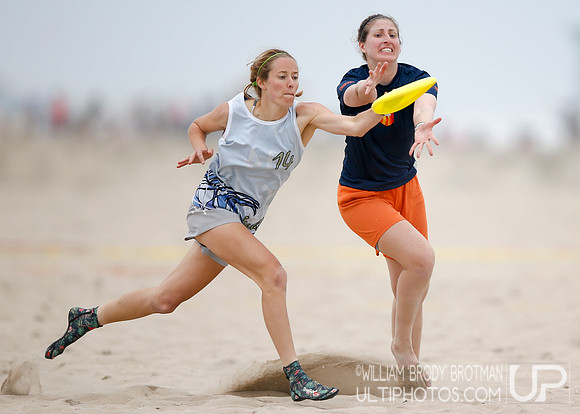 Day 1 of 2023 USA Ultimate Beach Championships.