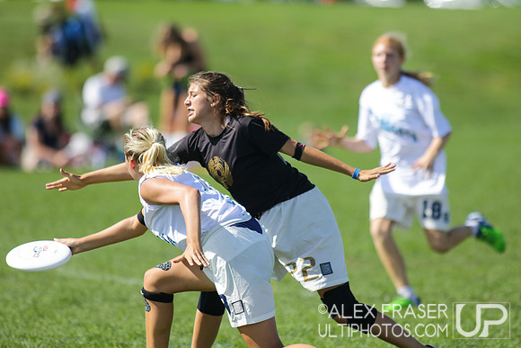 U16 Girls - Saturday - 2016 USAU Youth Club Championships
