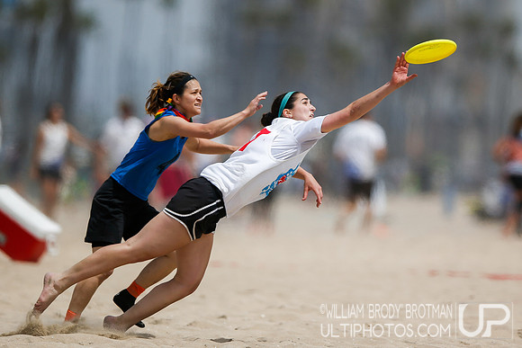 Day 2 of 2023 USA Ultimate Beach Championships.