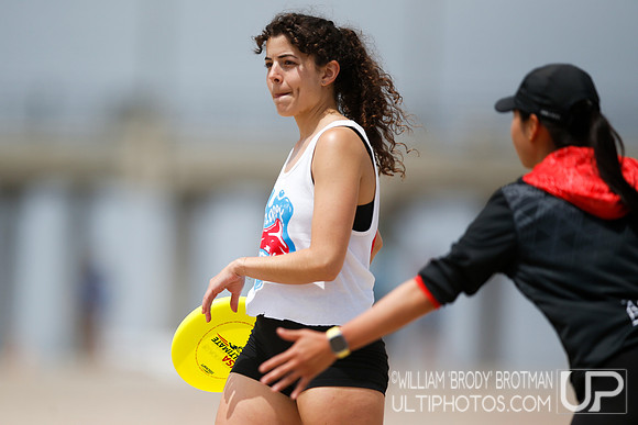 Day 2 of 2023 USA Ultimate Beach Championships.