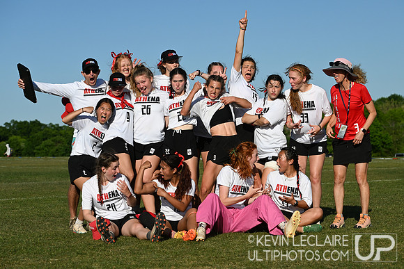 Georgia Athena Team Photo -- 2023 D1 Champs