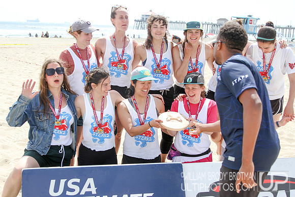 Day 2 of 2023 USA Ultimate Beach Championships.