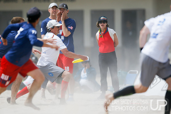 Day 2 of 2023 USA Ultimate Beach Championships.
