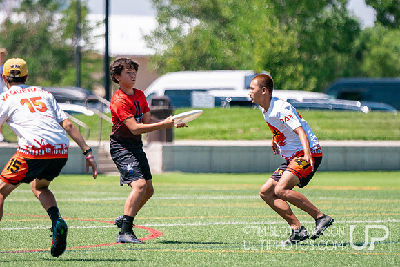 Pool play at 2024 USAU Youth Club Championship