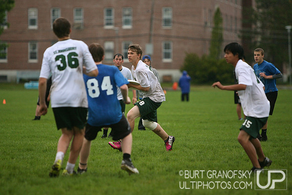 USAU 2013 HS Northeasterns -- Sunday, Open Pre-Quarters