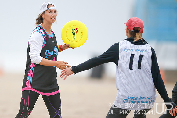Day 2 of 2023 USA Ultimate Beach Championships.