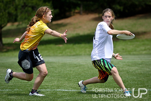 Round Two - Sat Girls - USAU 2013 HS Southerns