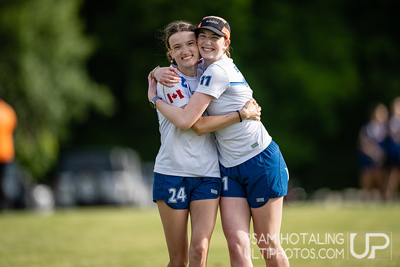 Highlights from pool play USAU DI College Championships at Memorial Stadium