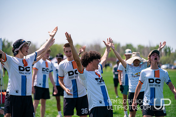 Bracket play at 2024 USAU Youth Club Championship