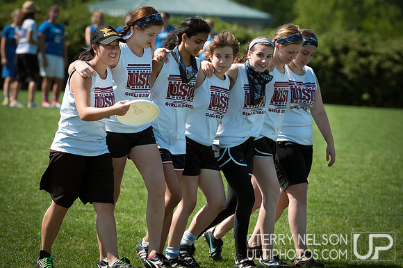 Semis - Sun Girls - USAU 2013 HS Southerns