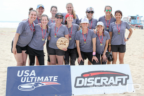 Day 2 of 2023 USA Ultimate Beach Championships.