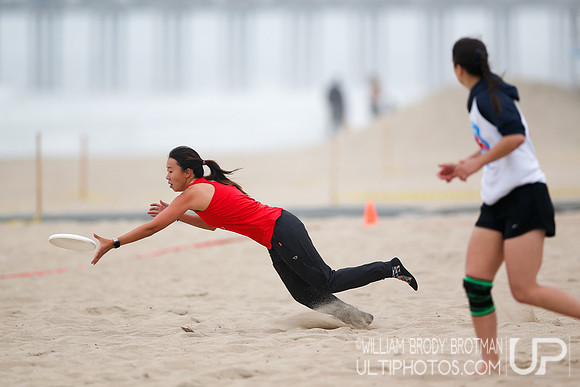 Day 1 of 2023 USA Ultimate Beach Championships.