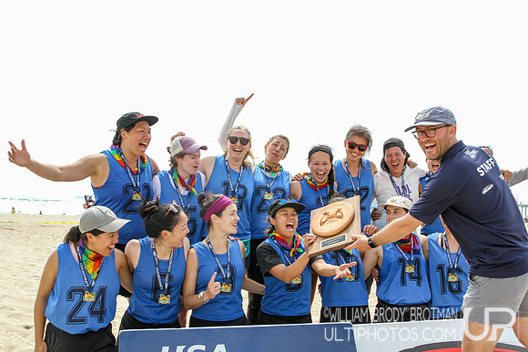 Day 2 of 2023 USA Ultimate Beach Championships.