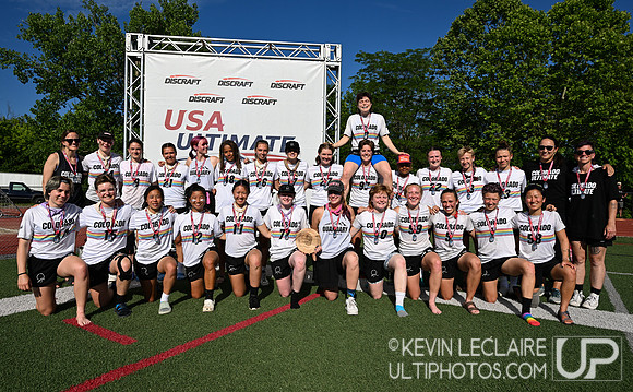 Colorado Quandary 2nd Place Team Photo -- 2023 D1 Champs