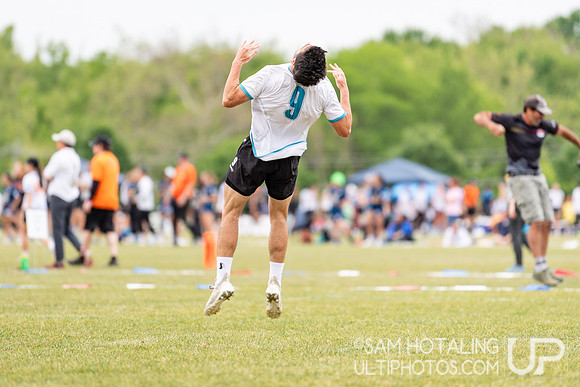 Cal Poly-SLO Slocore vs Oregon Ego in quarterfinals at USAU DI College Nationals