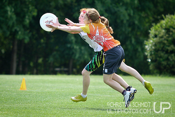 Round Two - Sat Girls - USAU 2013 HS Southerns