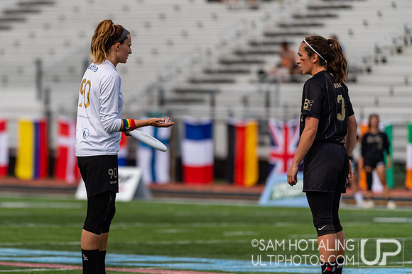 World Ultimate Club Championships at Mason High School. July 30, 2022