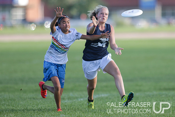 U16 Girls - Saturday - 2016 USAU Youth Club Championships