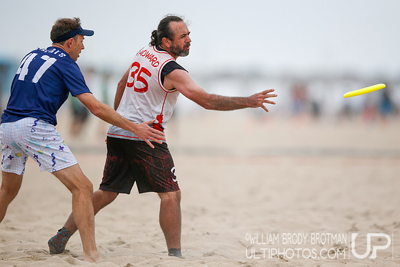 Day 1 of 2023 USA Ultimate Beach Championships.