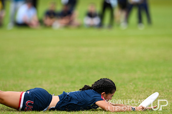 USA vs France U20 Women's - WJUC Thursday Round 2