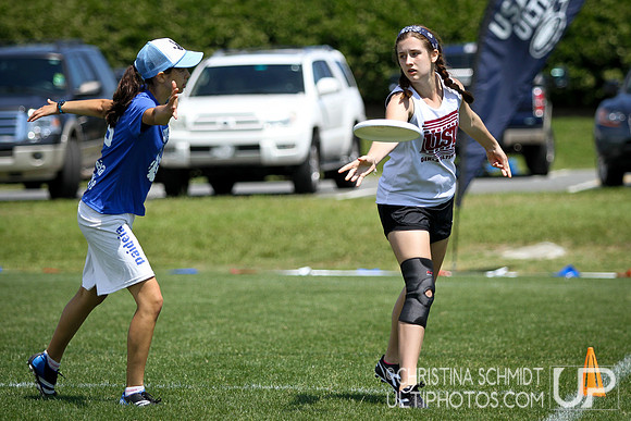 Semis - Sun Girls - USAU 2013 HS Southerns