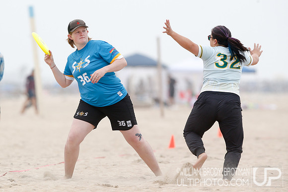 Day 1 of 2023 USA Ultimate Beach Championships.