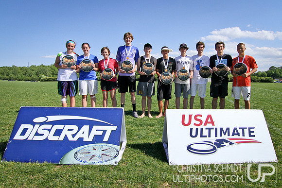 Awards - USAU 2013 HS Southerns