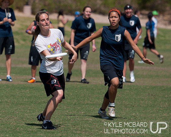Sunday women's action from SW D-I Regionals 2012