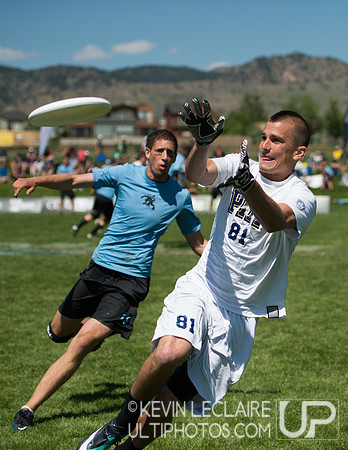 2012 USAU D-I College Championship Game Action