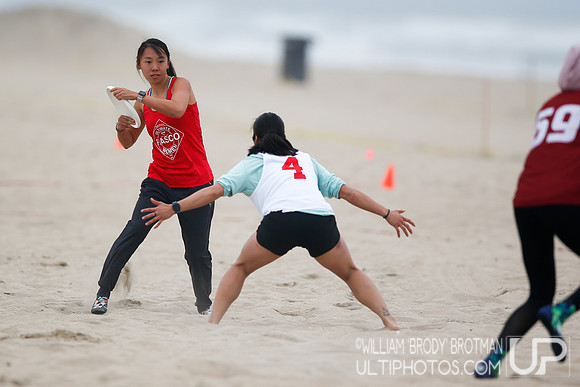 Day 1 of 2023 USA Ultimate Beach Championships.