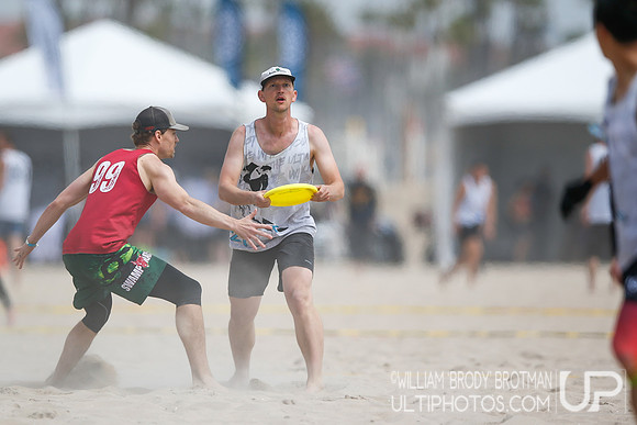 Day 2 of 2023 USA Ultimate Beach Championships.