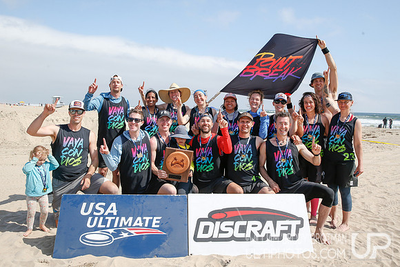 Day 2 of 2023 USA Ultimate Beach Championships.