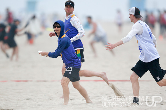 Day 1 of 2023 USA Ultimate Beach Championships.