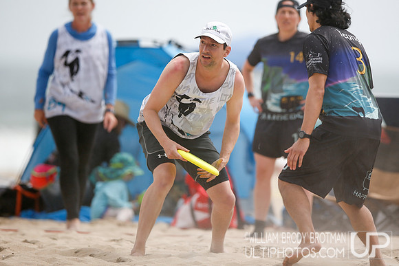 Day 2 of 2023 USA Ultimate Beach Championships.