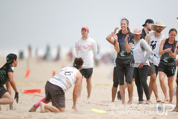 Day 2 of 2023 USA Ultimate Beach Championships.