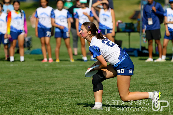 Pool play at USAU Youth Club Championships