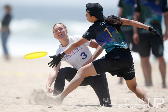 Day 2 of 2023 USA Ultimate Beach Championships.