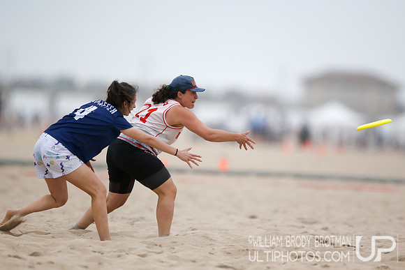 Day 1 of 2023 USA Ultimate Beach Championships.